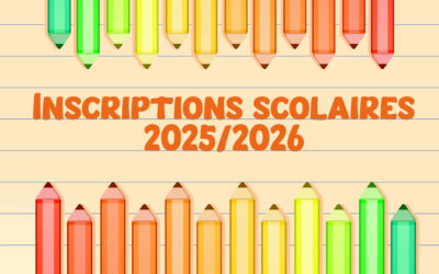 #Inscriptions scolaires 2025